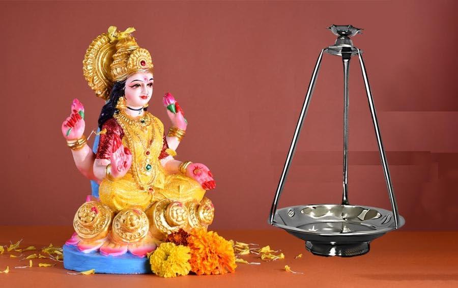 Generic Stainless Steel Diwali Pooja Hatri/Sindhi Diwali Pooja Hatri/Hatri for Pooja (Pack of 1)
