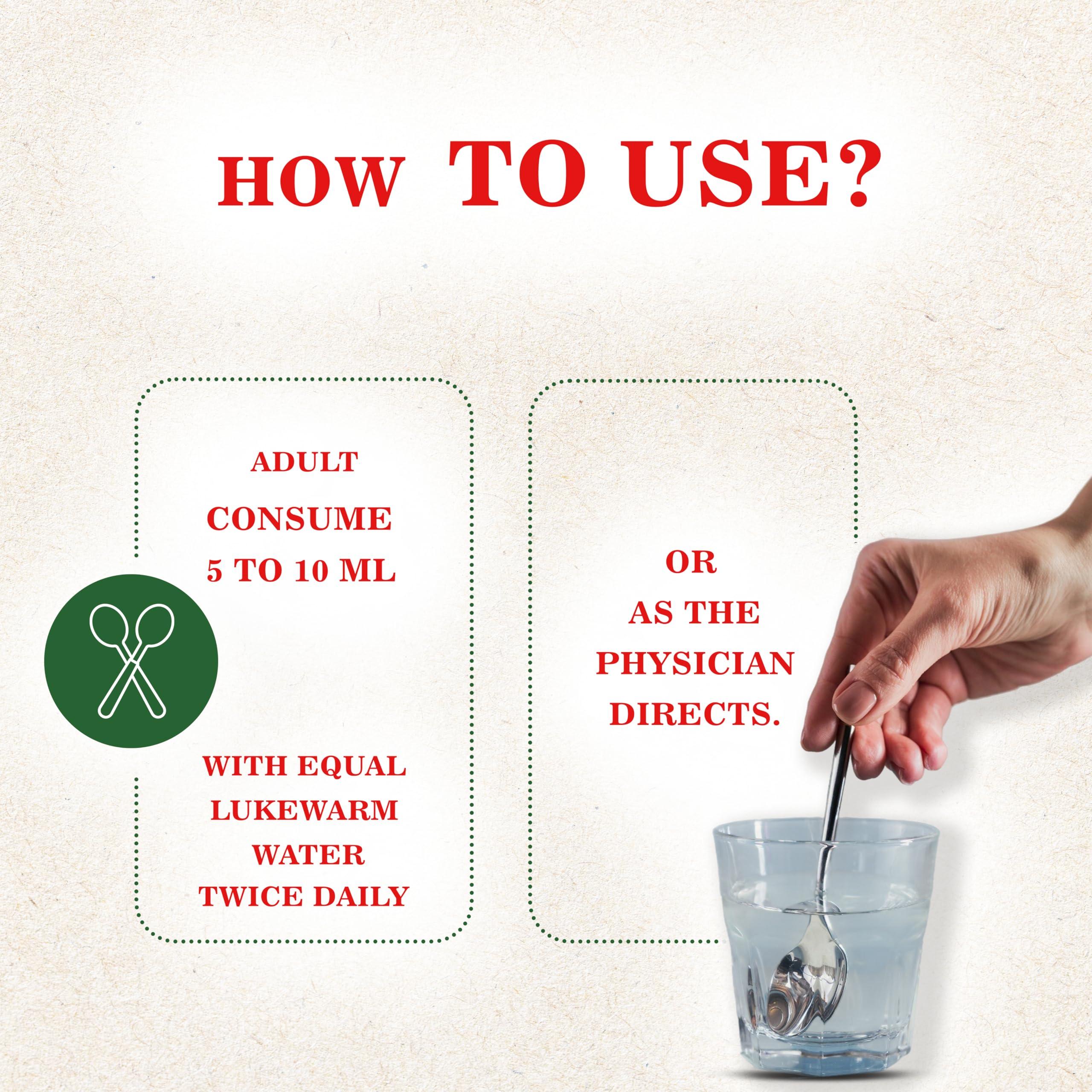 Jeena Sikho Jeena Sikho Rakta Prasadan Tonic | Herbal Blood Purifier For Skin | Blood Purifier for Glowing Skin| Blood Purifier Syrup for Healthy & Glowing Skin | Natural and Safe | Sugar-Free, 450 ml