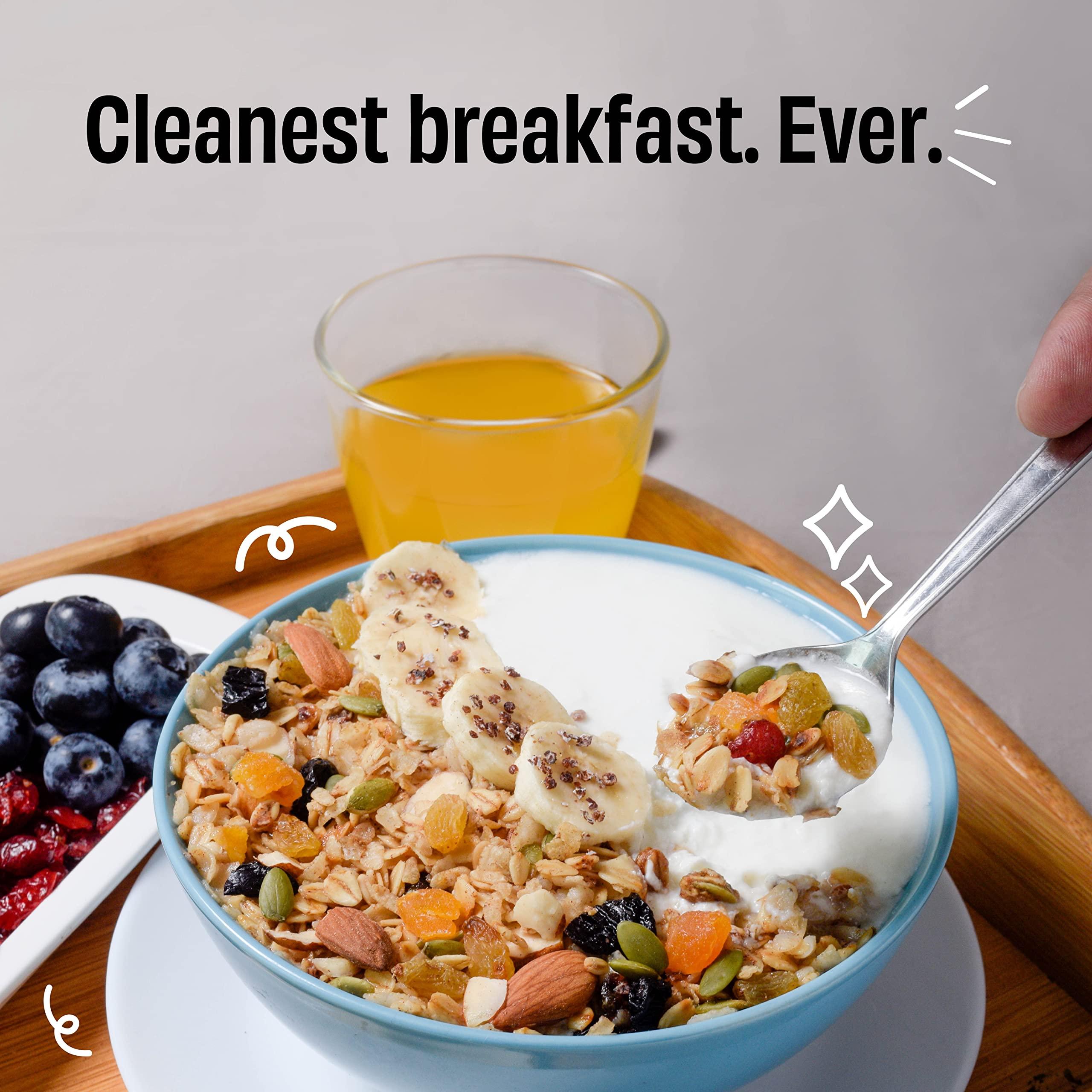 The Whole Truth The Whole Truth - Super Saver Breakfast Muesli | Nuts, Dried Fruits and Seeds | 750 grams | Vegan | Dairy-free | No Artificial Sweeteners | No Added Flavours | Nutritious Snack and breakfast