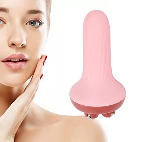 Janzoom Face Sculptor Beauty Roller, Activate Collaterals Face Massager for Relaxation Pink