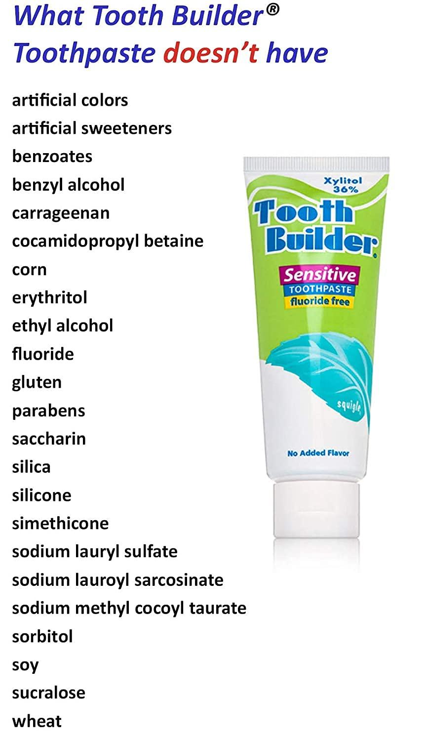 Squigle Squigle Tooth Builder Sensitive Toothpaste (4 Oz)