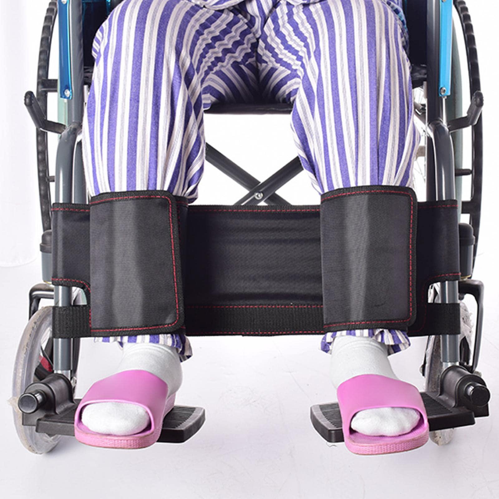T.O.G. T.O.G. Wheelchair Footrest Leg Straps Restraint Foot Support Patients Elderly Black