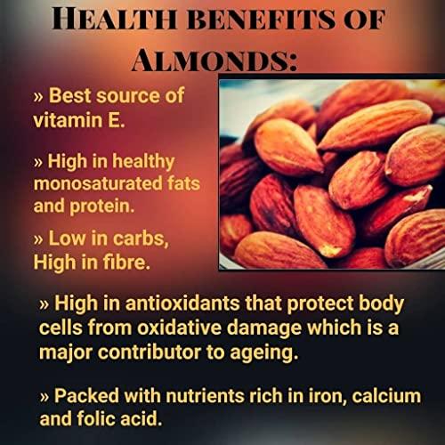 AAFARIN AAFARIN PREMIUM AFGHAN GURBANDI ALMOND (SHAHI BADAM/ CHOTI GIRI BADAM) (1000 GRM)