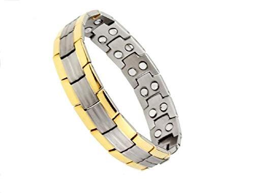 devavrat devavrat Biomagnetic bracelet Energy health therapy Two line magnet bracelet with germanium