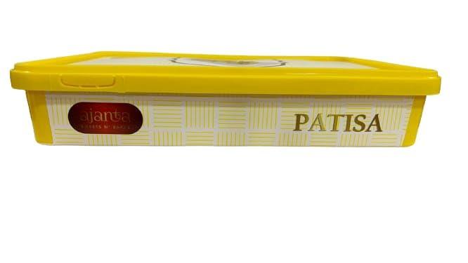 Indusajanta Pvt ltd Bareilly Ajanta Sweets Bareilly Special Patisa Sweet | Soan Papdi Sweets 100% pure desi ghee Peparations (Pack of 500g)
