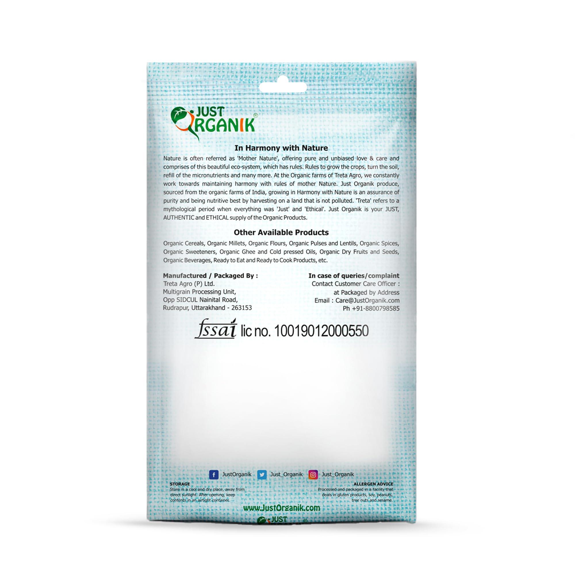 JUST ORGANIK JUST ORGANIK-Organic Kodo Millet  500 G | 100% Organic | USDA Certified | Kodri | Kodra | Varagu | Hark | Arikelu | Kodo Millet | Millet Rice | Gluten free | Healthy diabetic food | Low GI | Rich in fiber