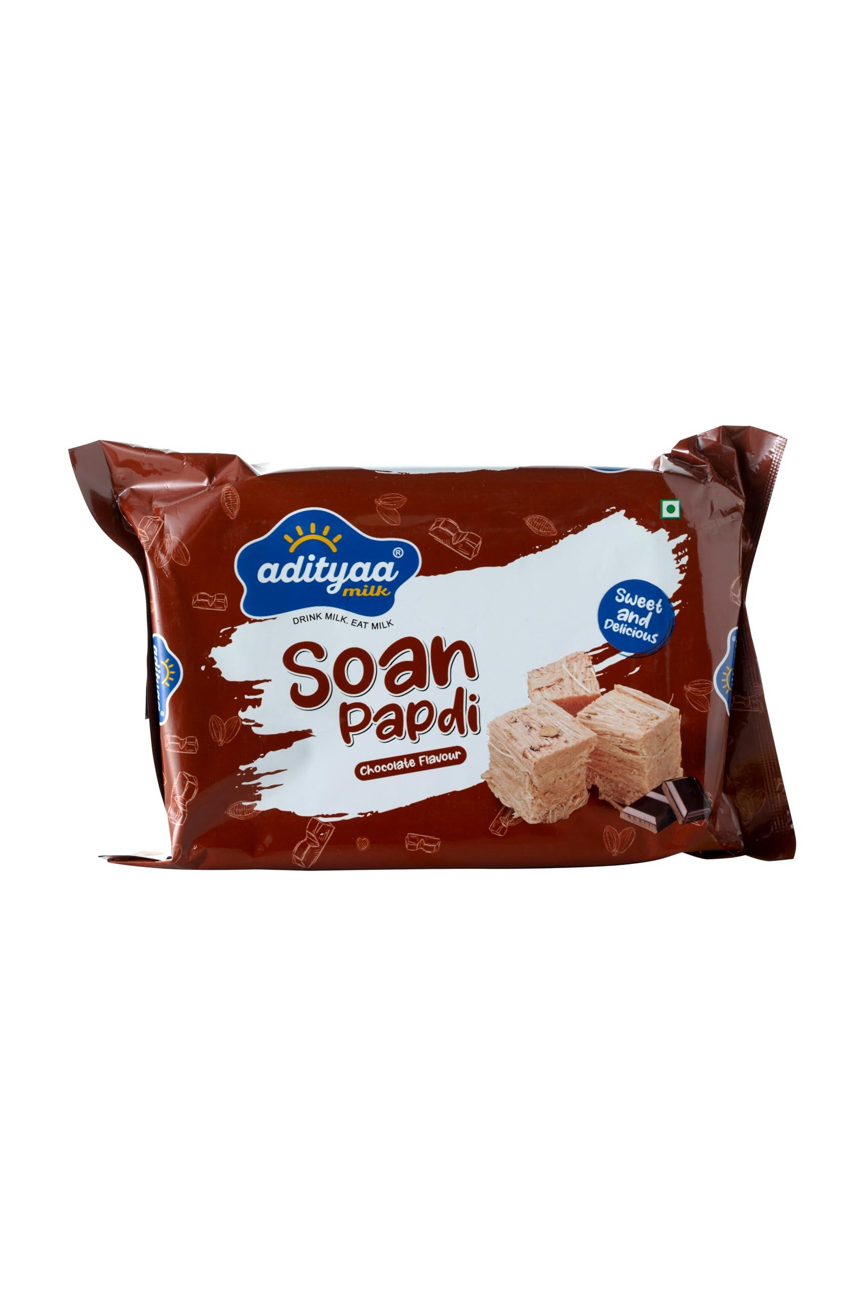 adityaa milk adityaa milk Soan Papdi (Chocolate Flavour, 250 gm)