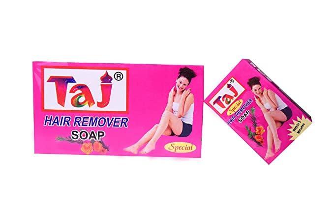 GENERIC TAJ Hair Removing Soap |All type Of skin | Enriched With Natural Glow | Pack Of - 10 | 300