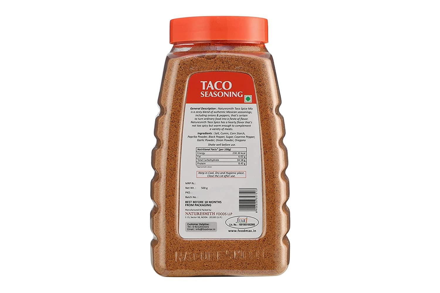 Naturesmith Naturesmith Taco Seasoning 500g