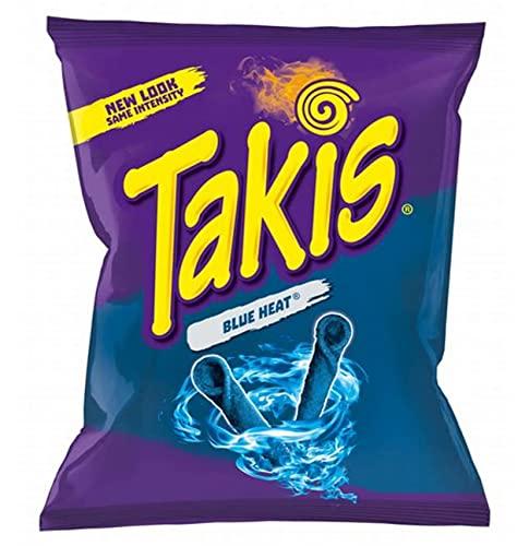 Generic Takis Blue Heat Rolled Chips 113g (Pack Of 2)