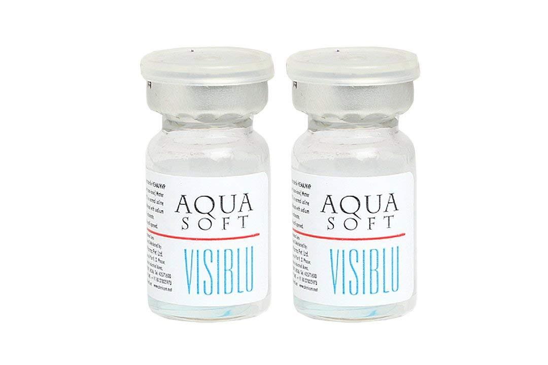 Aquasoft Aquasoft Silklens Visiblue Contact Lens - 2 Pieces (-5.50)