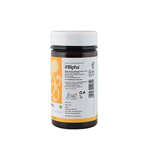 Bipha Ayurveda Bipha Ayurveda Turmeric Capsule -Pure Turmeric Extract with 95% Bioavailable Curcumin 60 Veg Capsule, Antioxidant, Improves inflammation