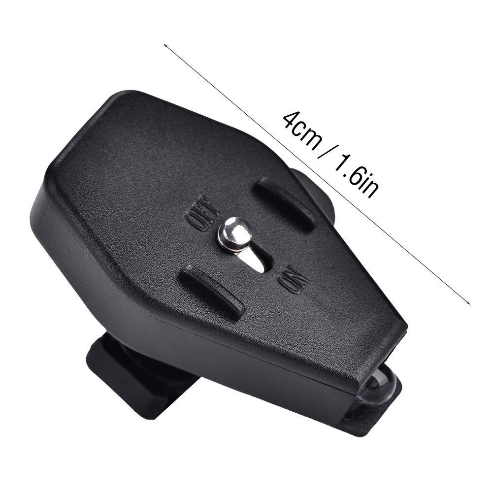 VGEBY 1 Pair Eyeglass Reading Light, Eyeglass Flashlight Clip LED Light Clip On Eye Glasses Light Flashlight Reading Night Lamp