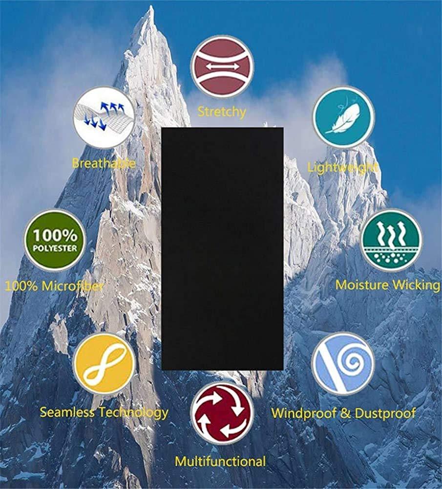 Madhavi Madhavi Headband Head Wrap Bandana Headwear Face Mask magic scarf for men & women Set Of 4