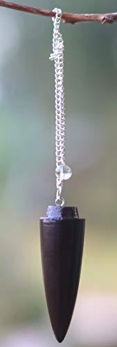 Jet International Crystal Jet Rosewood Egyptian Pendulum R-3 Jet