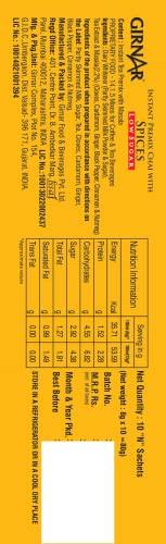 Girnar Girnar Instant Premix With Masala (10 Sachets Low Sugar)