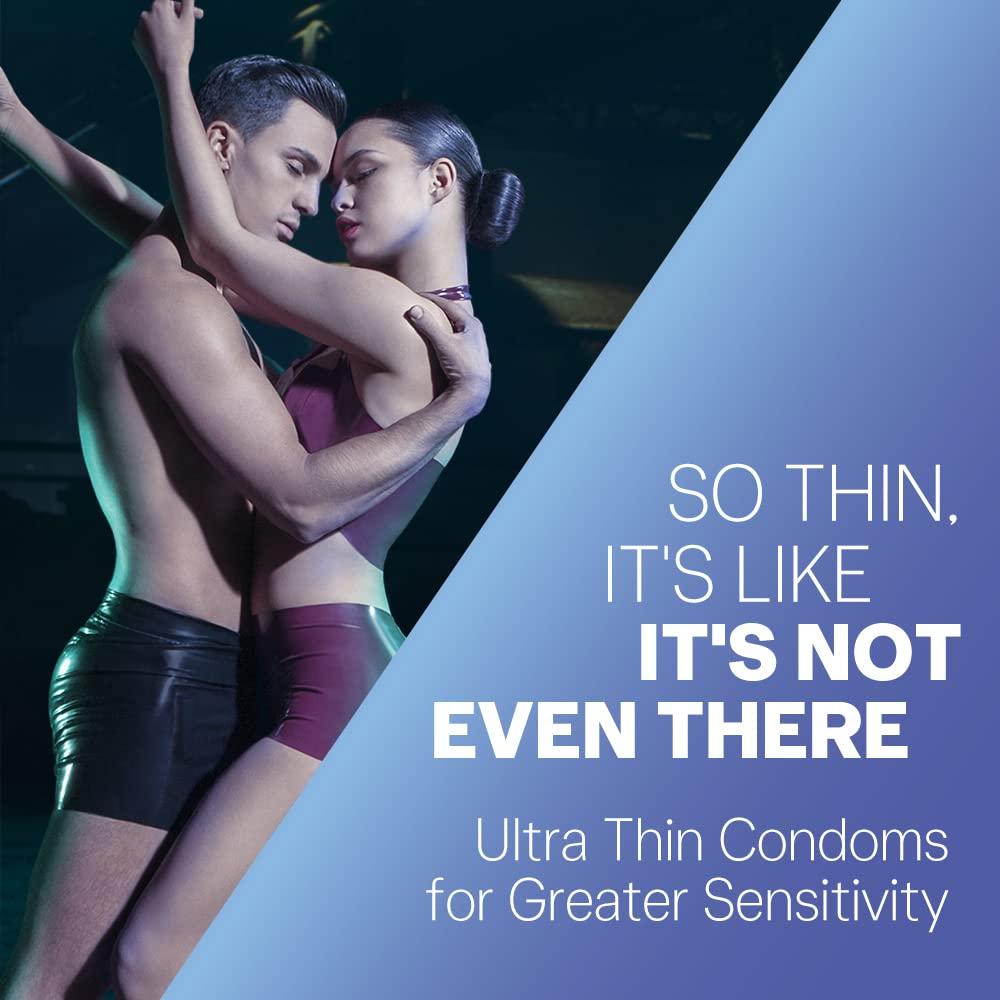 Durex Durex Real Feel Condoms for Men - 10 Count (Pack of 3)| Latex Free & Durex Air Condoms for Men - 10 Count (Pack of 3)