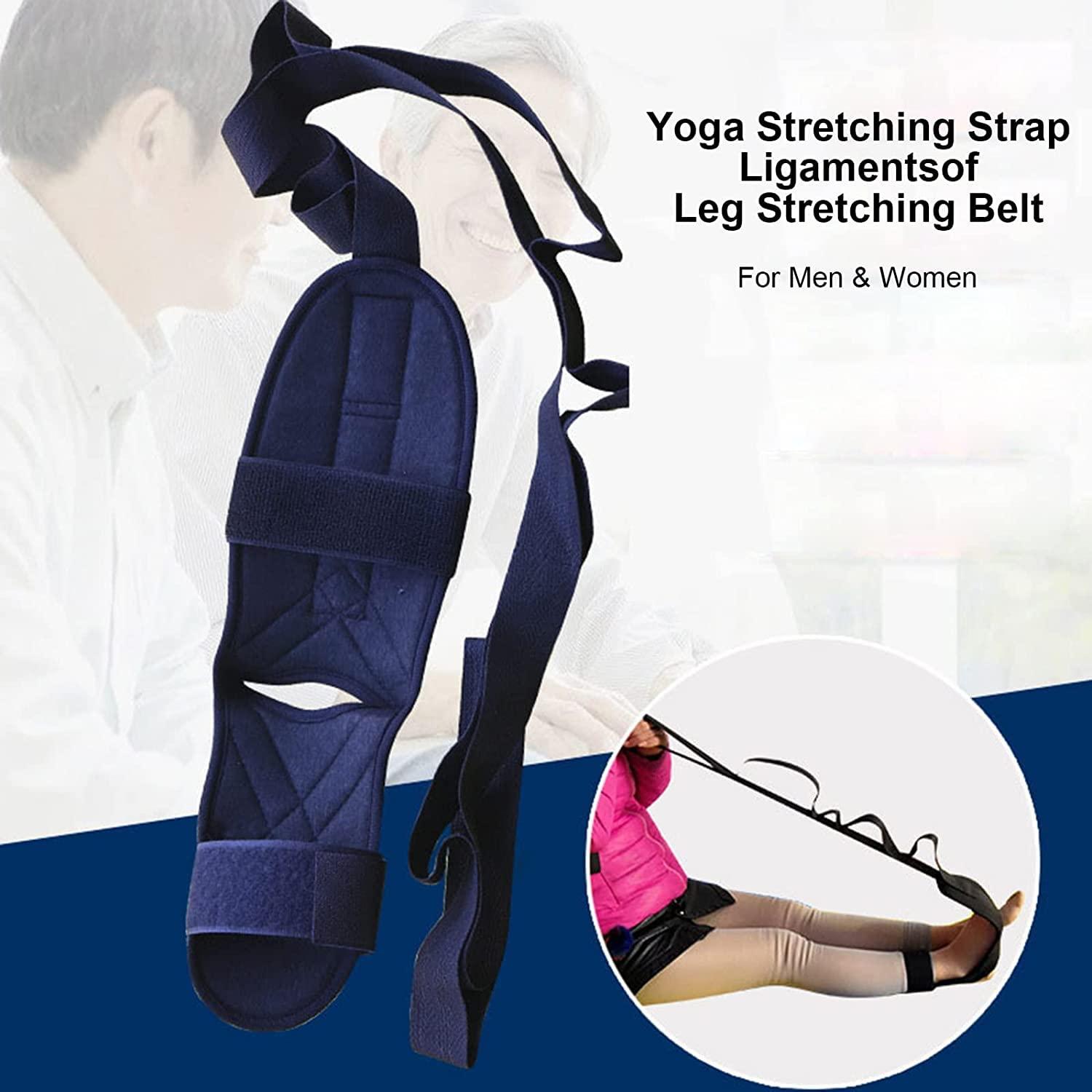 UBERSWEET Yoga Stretching Strap Ligaments of Leg Stretching Belt Plantar Stretch Band Foot Ankle Joint Correct Belt Taekwondo Gymnastics Exercises Strap/