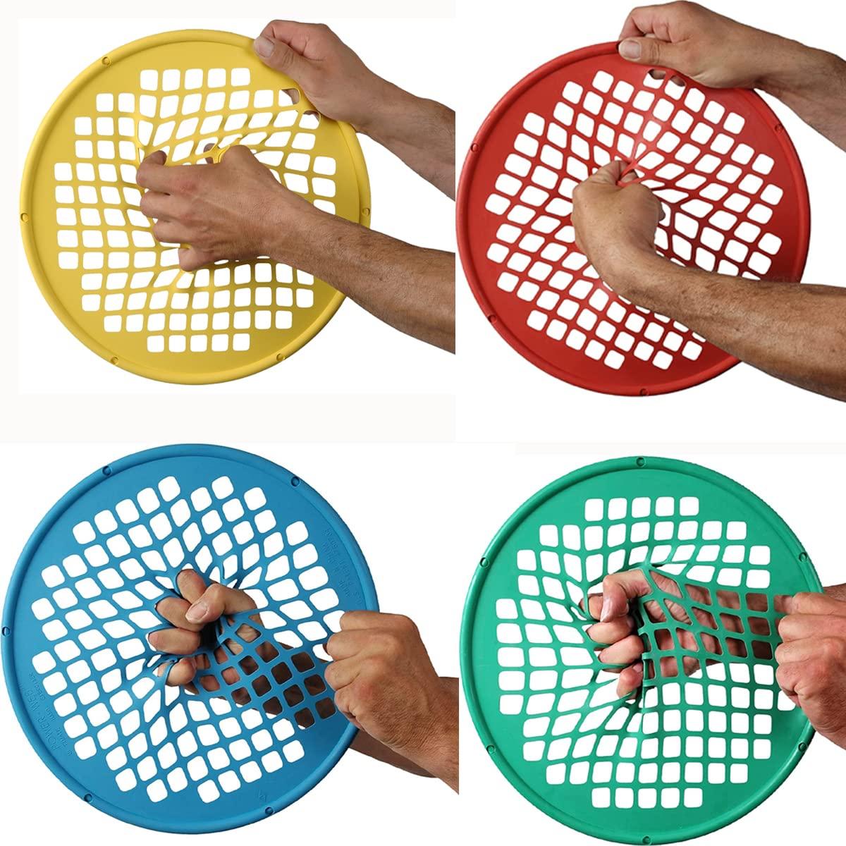 Generic Power Web Hand Exerciser 14\" | Power Web Exerciser for Grip Finger and Wrist (Blue - EX Heavy)