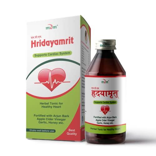 M.D.M. HERBACEUTICALS MDM Hridayamrit Heart Tonic Enriched With Arjuna, Garlic, Lemon, Ginger, Apple Cider Vinegar and Honey