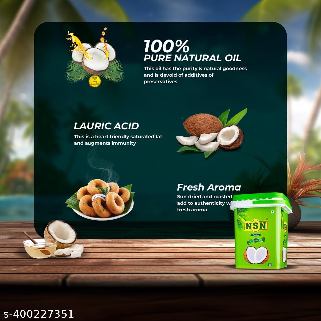 NSN NSN Premium Coconut Oil, 1000 ml