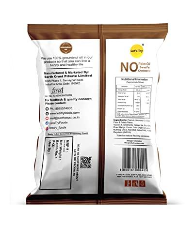 Let's Try Let's Try Peanut Party Mix | Made with 100% Groundnut Oil | No Palm Oil | No Additives & Preservatives | Trans Fat and Cholesterol Free | 100% Natural Indian Authentic Taste | 200g