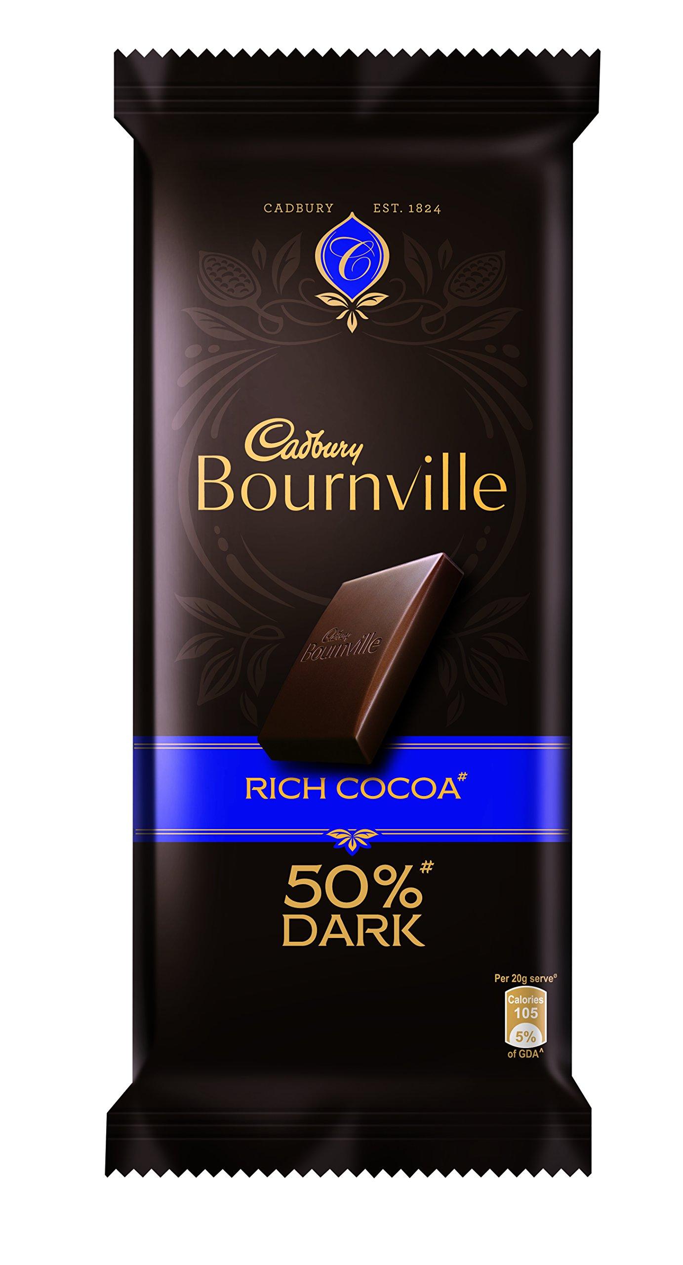 BOURNVILLE Cadbury Bournville Rich Cocoa Dark Chocolate Bar, 31g