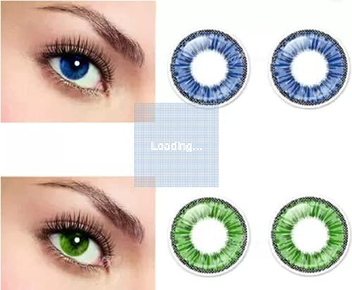 SOFT EYE Soft Eye Monthly Disposable (0, Colored Contact Lenses, Pack of 2) color lensx21