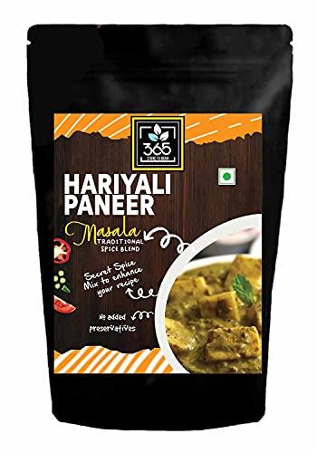 365 STORE TO DOOR 365 STORE TO DOOR Indian Spice – Hariyani Paneer Masala, 250 gm | Homemade Powdered | for Healthy Cooking | Ready to use | All Seasonings Spices | Pure & Hygiene | Spice Mix – Pack of 1