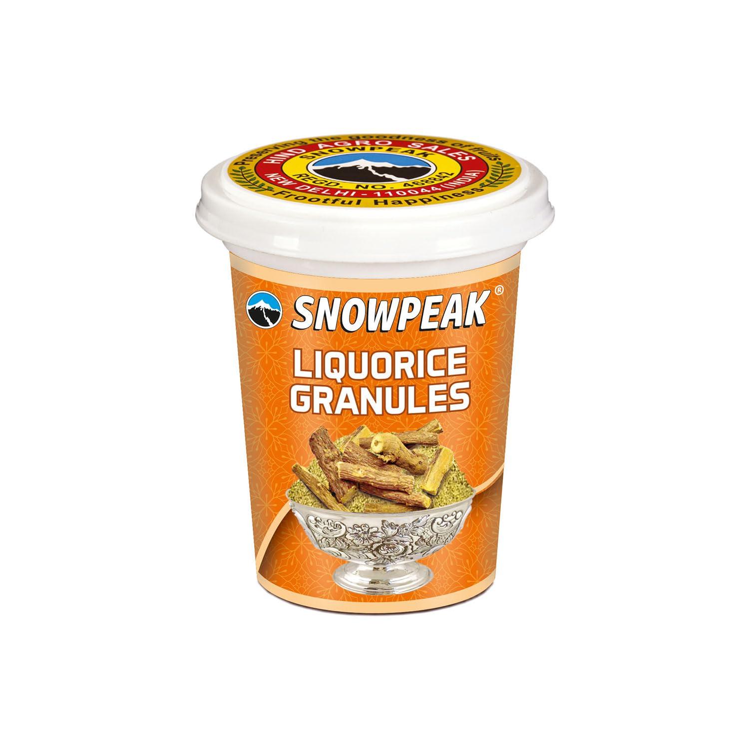 Snowpeak Snowpeak Combo Pack of Liquorice (Mulethi) Granules (50g) and Ceylon Cinnamon (Dalchini - 40g), 100% Naturally Sourced, Boosts Immune System