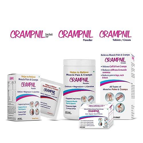 WEST-COAST WEST-COAST Crampnil Tablets helps to relieve muscle pain, joint pain & cramps