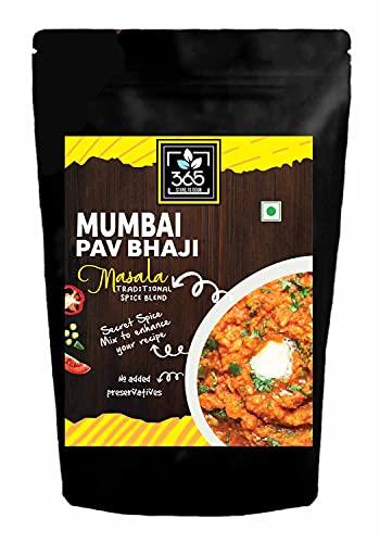 365 STORE TO DOOR 365 STORE TO DOOR Indian Spice - Mumbai Pav Bhaji Masala, 250 gm | Homemade Powdered | for Healthy Cooking | Ready to use | All Seasonings Spices | Pure & Hygiene | Mumbai Special Taste | Spice Mix