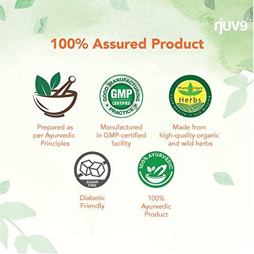 RJUV9 Rjuv9 Liv Fit Syrup - 200ml, Detox & Repair Fatty Liver Formula, Viral Liver Infection, Maintain the Functionality, Cleanse Supplement, Premium Liver Health for Men & Woman, Herbal Extract.