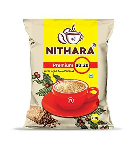 Nitish Industries NITHARA Premium Coffee ( Coffee 80% and Chicory 20%) - 200gm