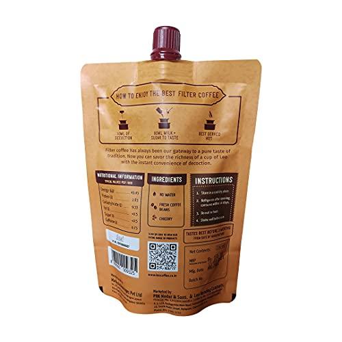 LEO COFFEE Leo Coffee Filter Coffee Decoction, 80:20 Coffee:Chicory Mix, 200ml (200ml)