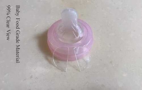 WENDA +2.00 Stick On Bifocal Lenses Reader Magnifying Adhesive Reading Lens Sticker Diving Scuba Mask Swimming Goggles Glasses Magnifier Add On (Clear, +200)