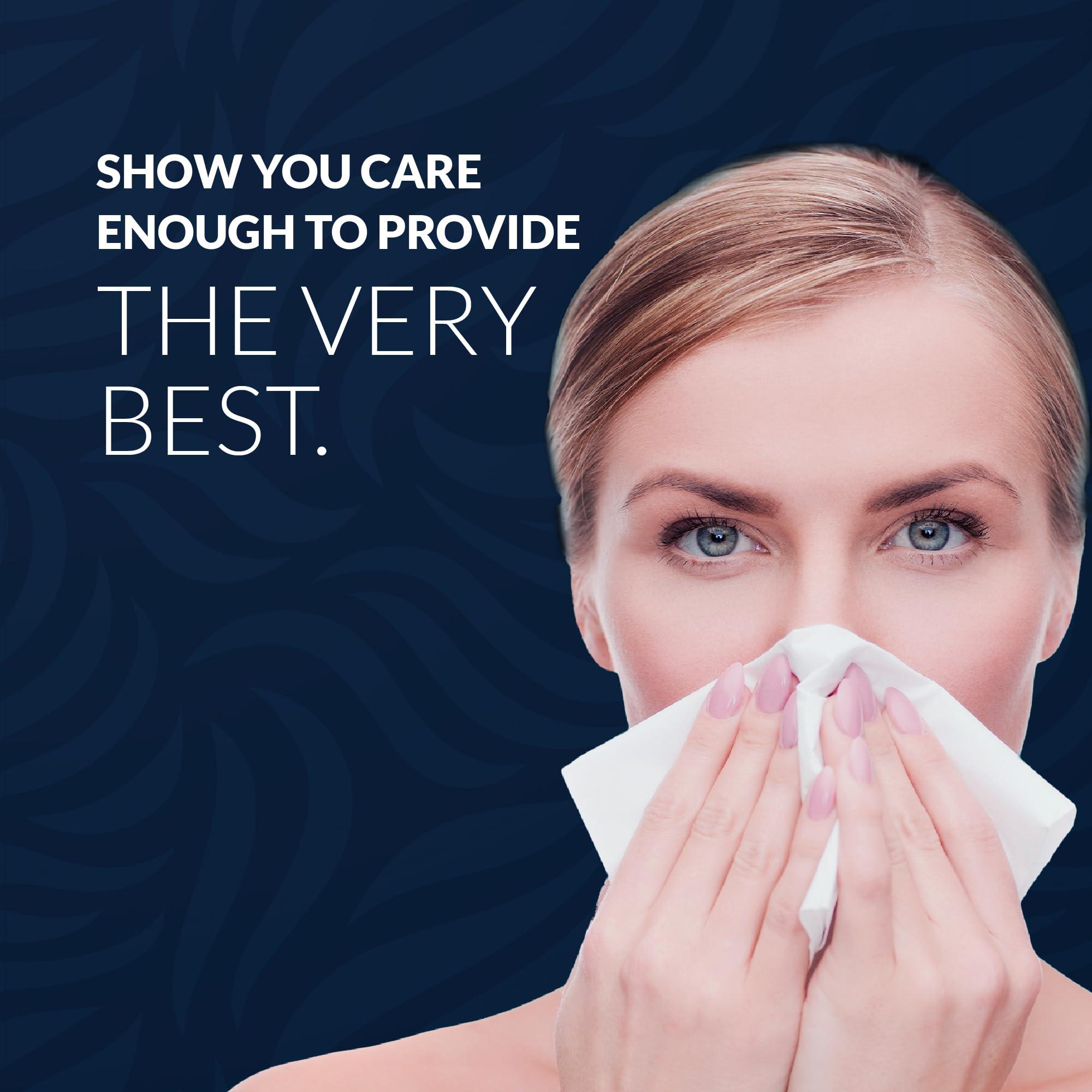 Kleenex KLEENEX® Facial Tissue Box 60036-2 ply Flat Box Facial Tissue - 4 Tissue Boxes x 100 Face Tissues - Sheet Size 20 x 20 cm (400 facial tissue)