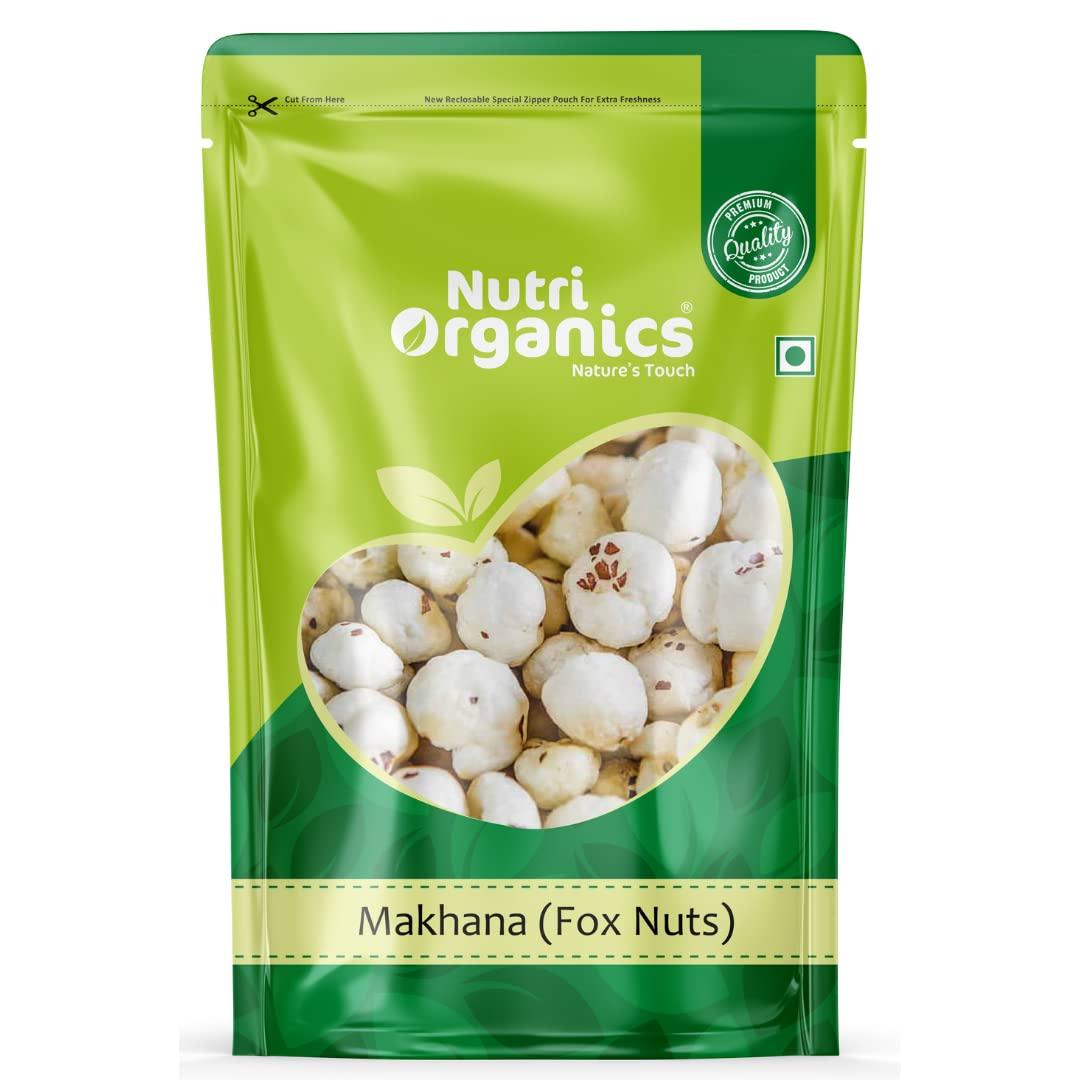 NutriOrganics Nutri Organics Fox Nuts (Phool Makhana) - 150g