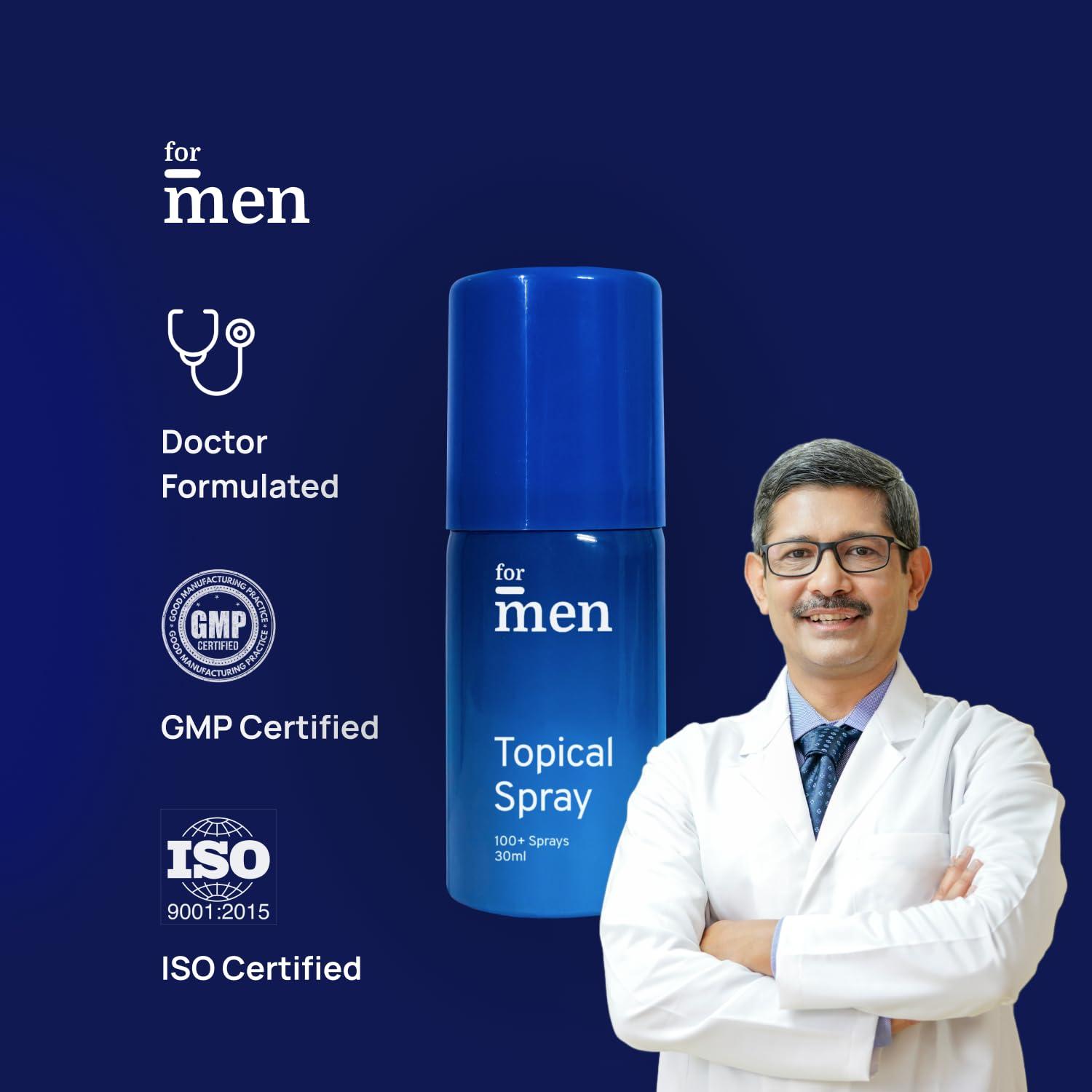 ForMen ForMen Topical Non-Transferable Spray for Men (Pack of 1)