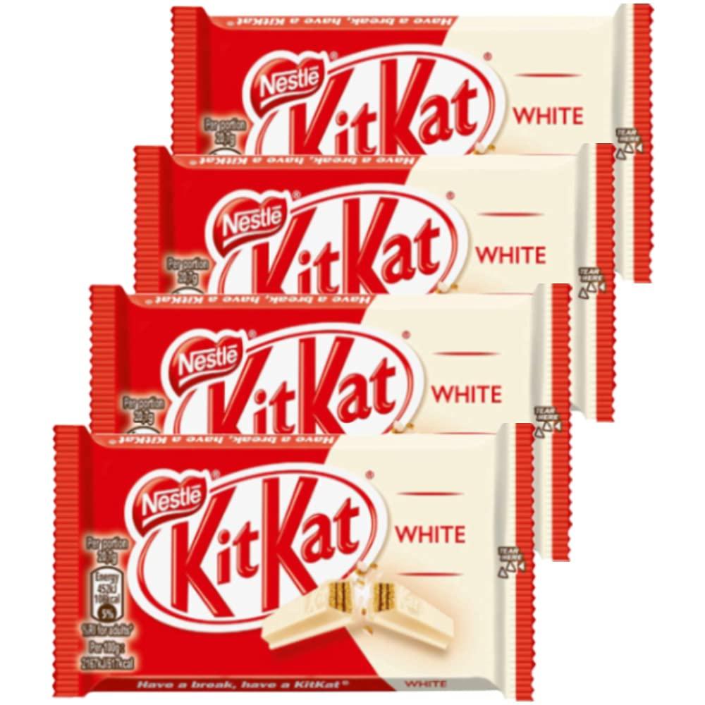 Nestle Nestl Kitkat White Chocolate, 4 X 41.5 G - 166 Gm