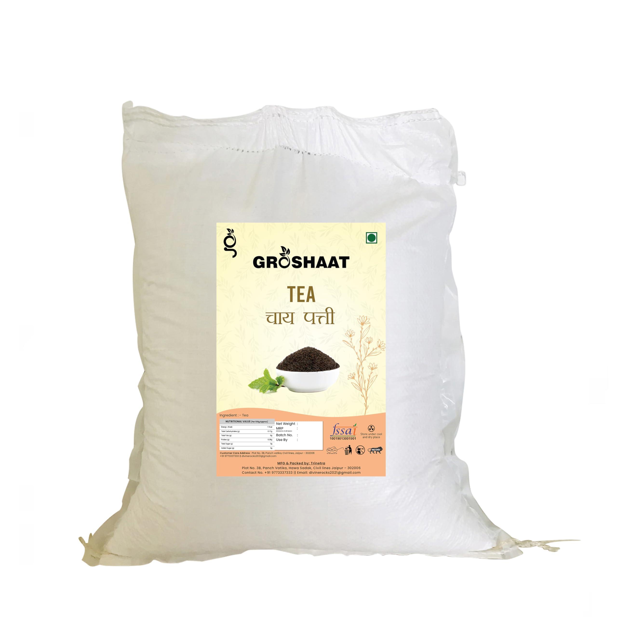 Groshaat Groshaat Tea Leaf/Chai Patti 3Kg Pack