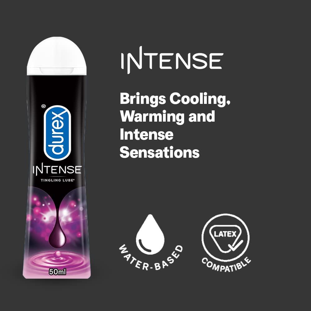 Durex Durex Pleasure Packs (Intense Tingling Lube 50Ml, Extra Thin 10S)