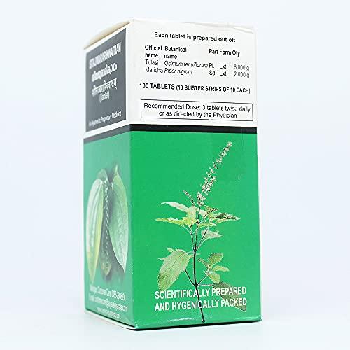 Golden Oldie Herbs Golden Oldie Herbs Seetajwarari Kwatham(Tablet)-100 Tablets,(Pack Of 1),Of Arya Vaidya Sala Kottakkal