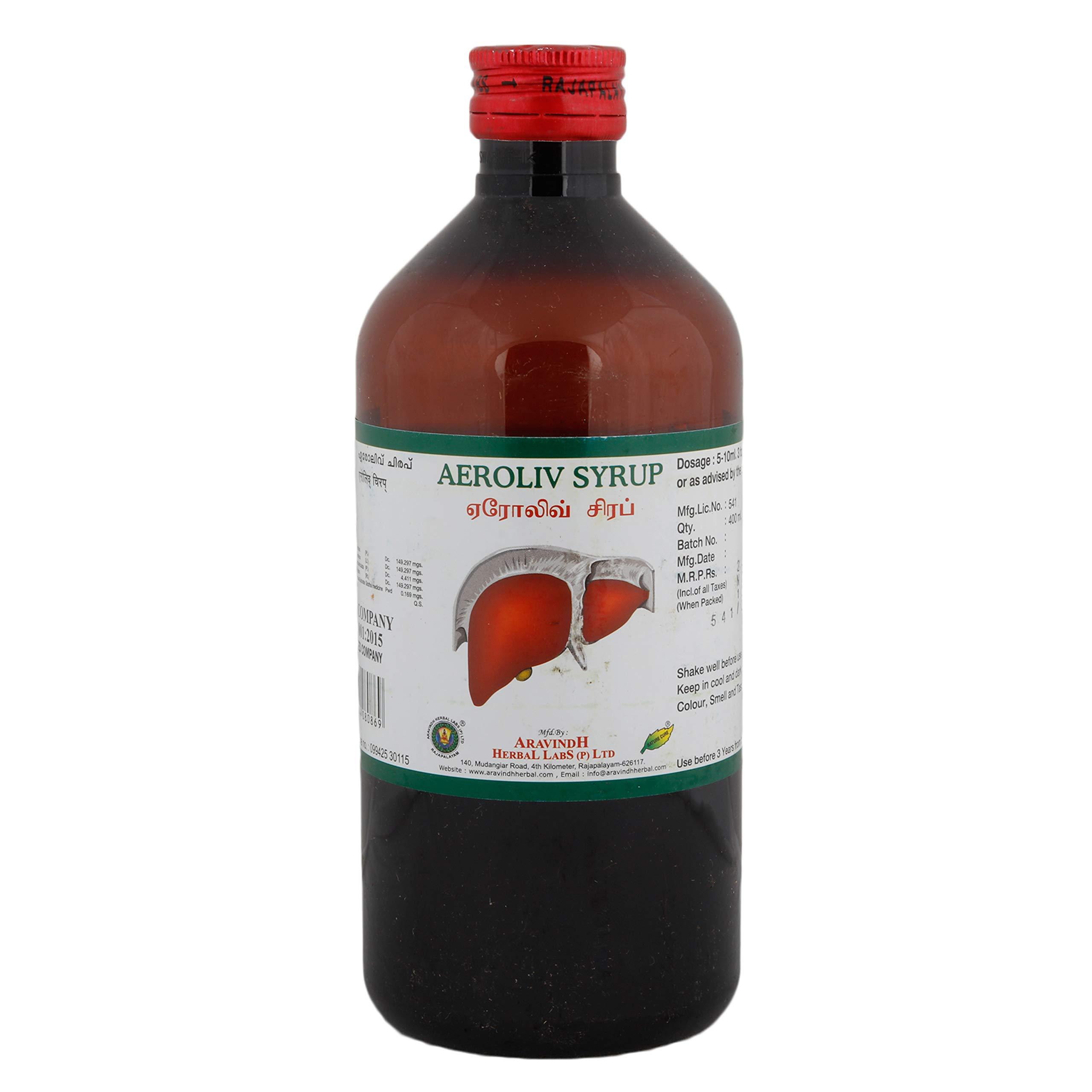 Aravindh Aravindh Aeroliv syrup (400 ml)
