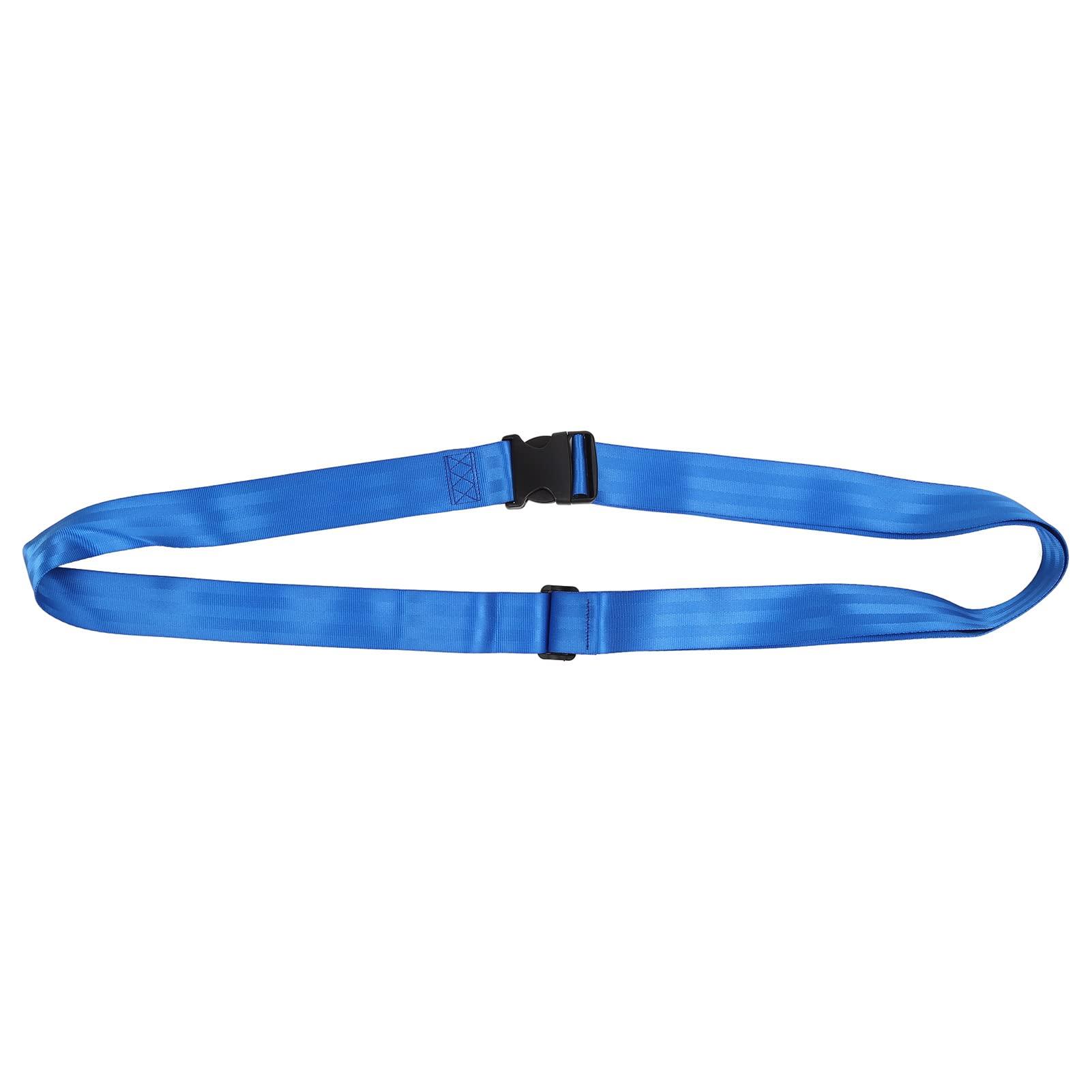 LIANAI Mulligan Mobilization Belt, Extremity Mobilization Belt for Physical Therapy, Stretching, Mobility and Manual Therapy, Adjustable Fun Gait Belts, Stretch Out Strap (Blue)