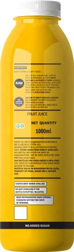 Raw Pressery Raw Pressery Valencia Orange Juice (2 x 1000ml) Rich in Vitamin C, Natural Energizer & Immunity Booster, Healthy Juice, No Added Sugar, Not From Concentrate