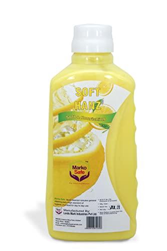 MarkoSafe MarkoSafe Perfumed Liquid Handwash with Germ Protection, Anti-Bacterial Formula, moisturizer-1Ltr (Lemon)
