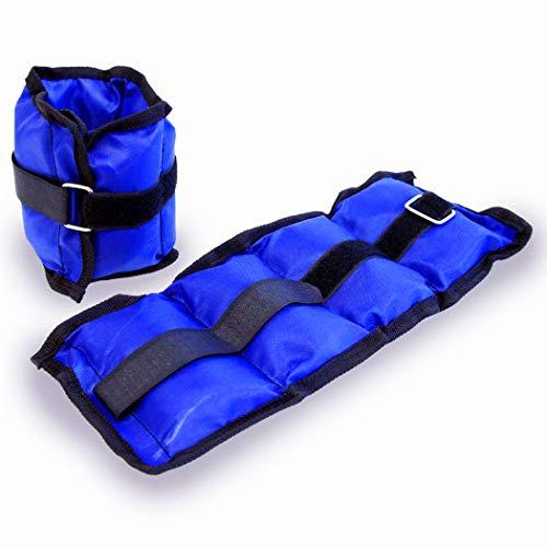 Generic GENERIC Wrist/Ankle Weight 1.5 KG X 2 PC=3 KG Weight for USE Running,Jump and Gym Exercise