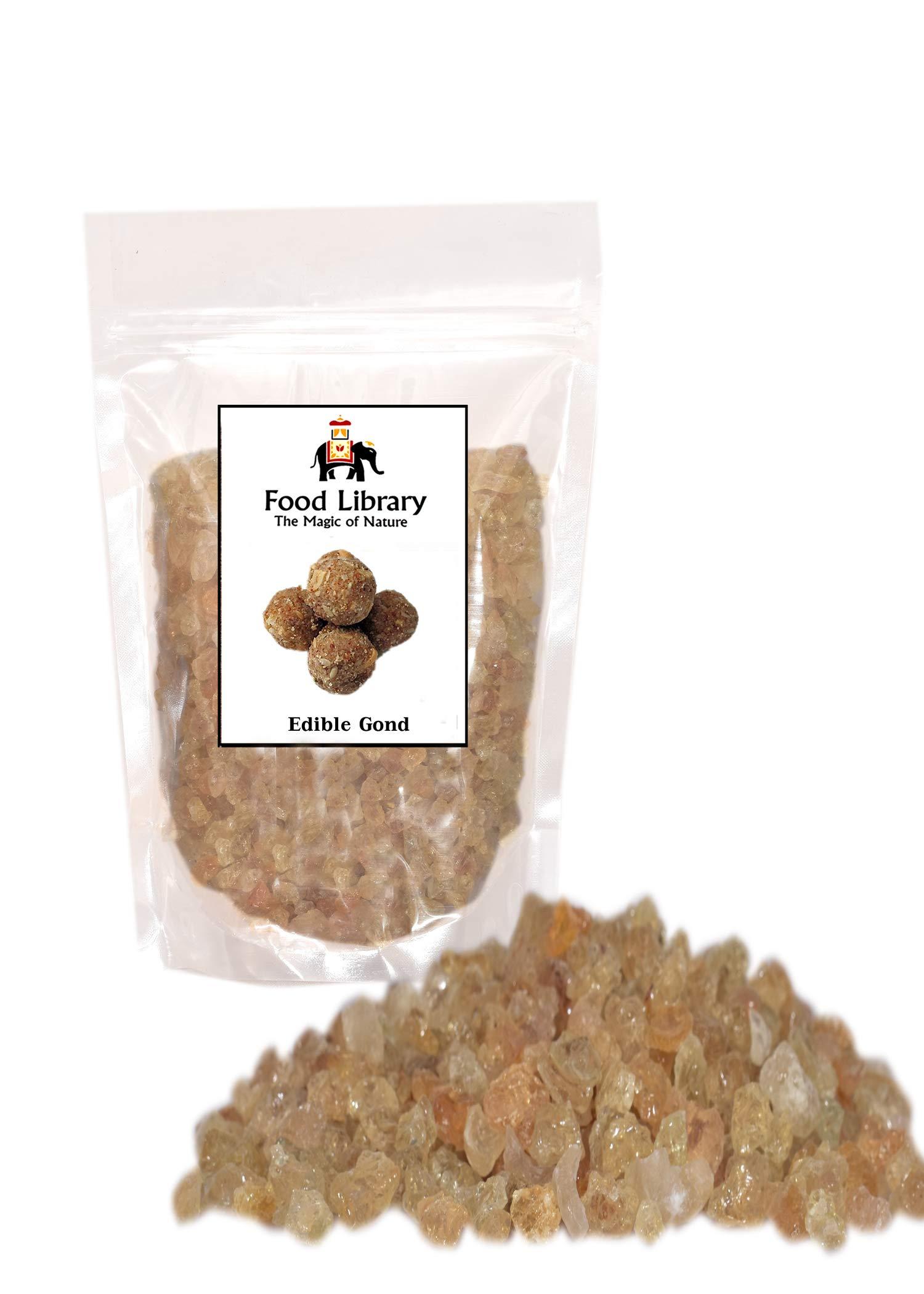 FOOD LIBRARY THE MAGIC OF NATURE Food Library Edible Gum/ Gond/ Gondh, 200g