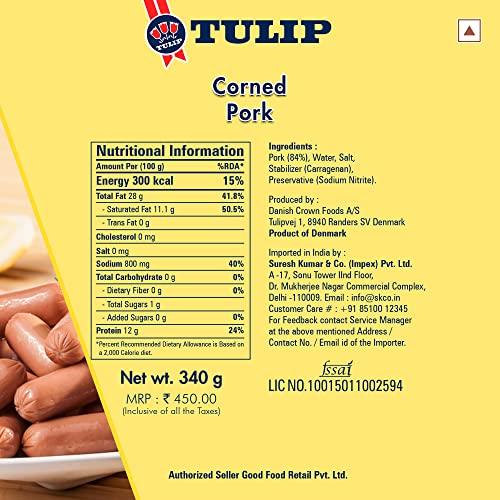 Tulip Tulip Corned Pork 340g, Pack of 1 Product of Denmark
